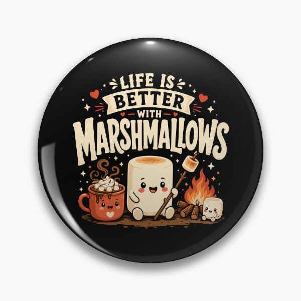Item preview, Life is better with marshmallows designed and sold by HandicraftArt.