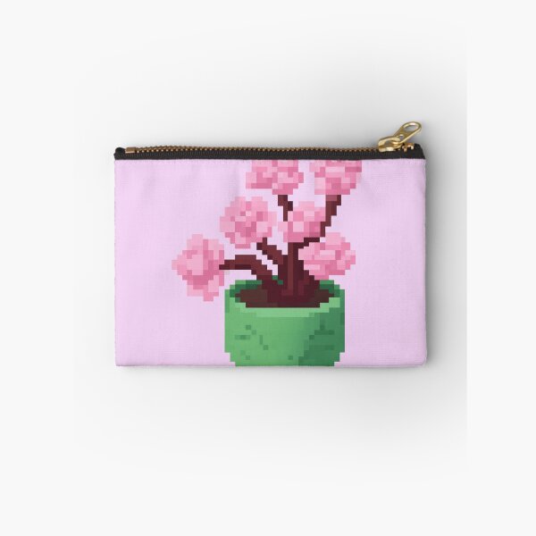 Item preview, Pixel Potted Flowers designed and sold by tamsclub.