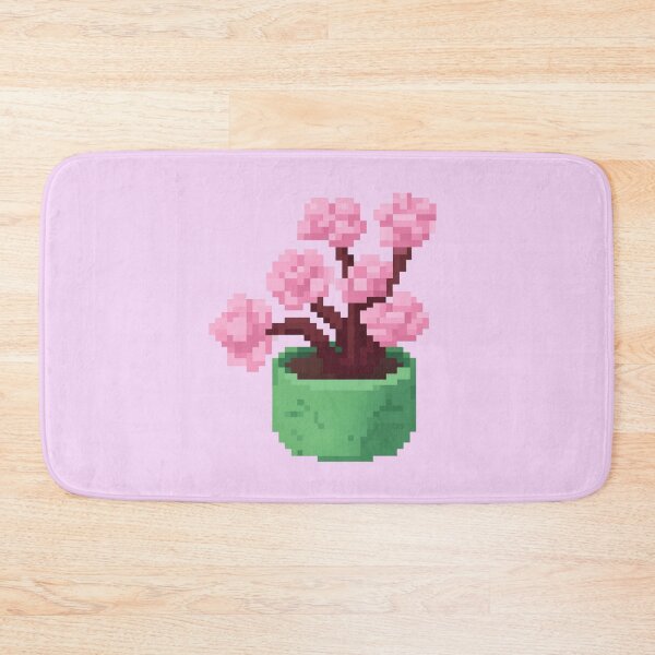 Item preview, Pixel Potted Flowers designed and sold by tamsclub.