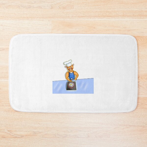 Item preview, Funny Buff Kawaii Orange Cat Chef Cooking designed and sold by BalRaju-Doodles.