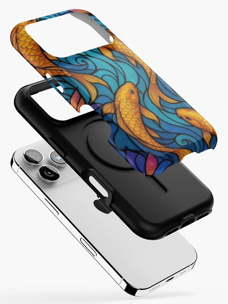 Thumbnail 2 of 4, iPhone Case, Fish Pattern designed and sold by fineetwork.