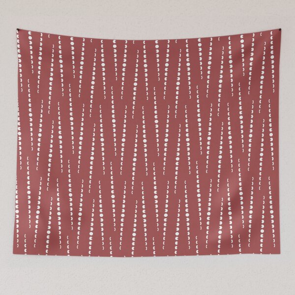 Item preview, Copy of Orbit Wave Moon Pattern | Minimal Geometric Abstract Design_WHITE_2 designed and sold by RafenStein.