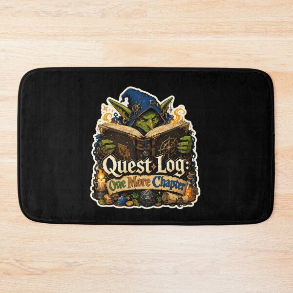 Item preview, Quest Log One More Chapter Fantasy Goblin Sticker  designed and sold by Sketchlegacy.
