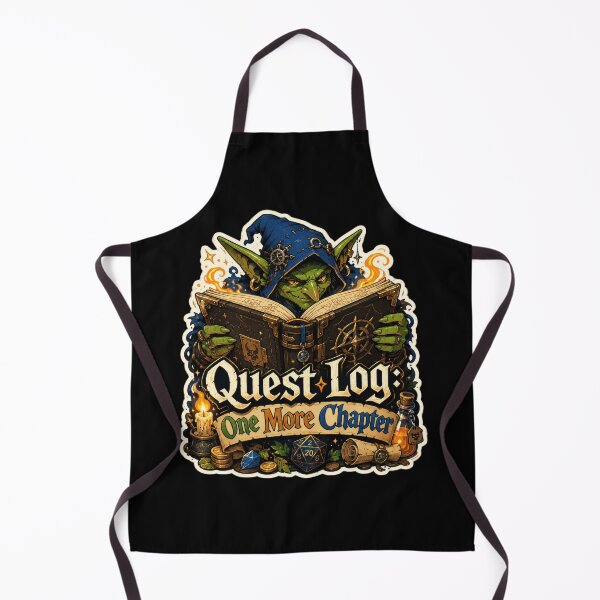 Item preview, Quest Log One More Chapter Fantasy Goblin Sticker designed and sold by Sketchlegacy.