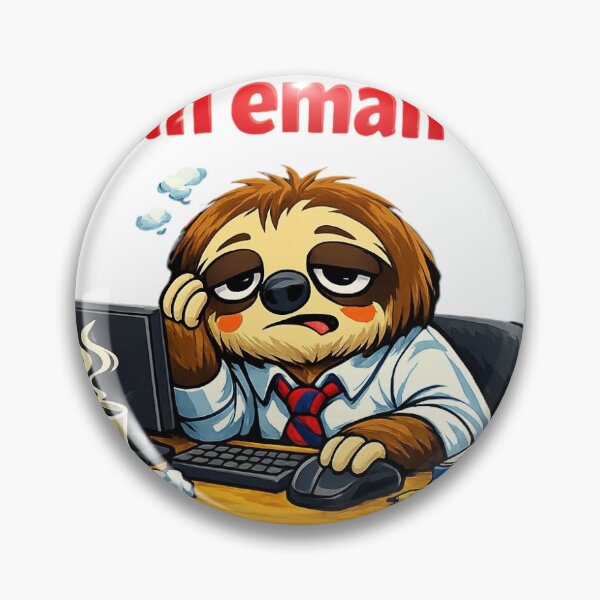 Item preview, Funny Office Sloth This Email Could Have Been An Email designed and sold by BarkAndArt.