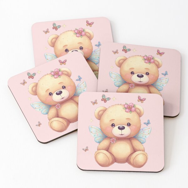 Item preview, Flower Fairy Bear Kawaii Sticker designed and sold by Stylestickers55.