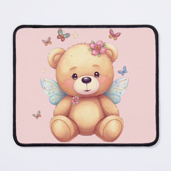 Item preview, Flower Fairy Bear Kawaii Sticker designed and sold by Stylestickers55.