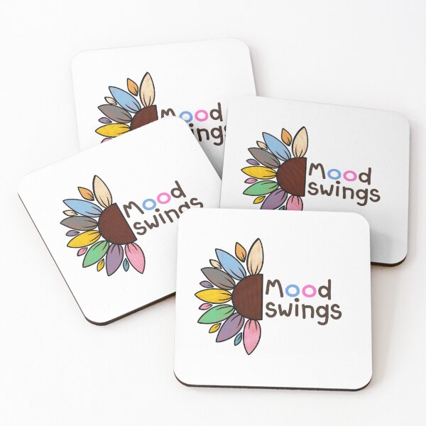 Item preview, Retro Floral Mood Swings Design designed and sold by FlowerBanks.