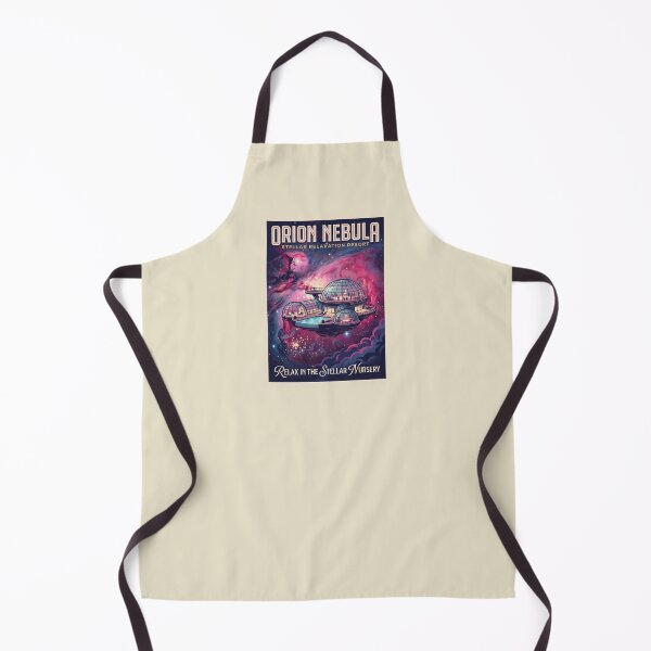 Item preview, Orion Nebula Retro NASA Travel Poster Stellar Nursery designed and sold by RetroRewind Studio.