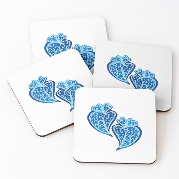 Item preview, Watercolor of hearts by Viana designed and sold by ElizabethCoelho.