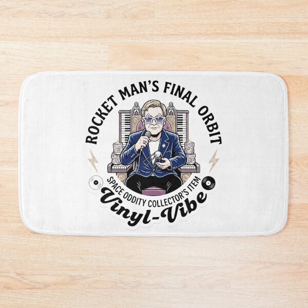 Item preview, Rocket Man's Final Orbit Collector's Item designed and sold by Vinyl-Vibe.