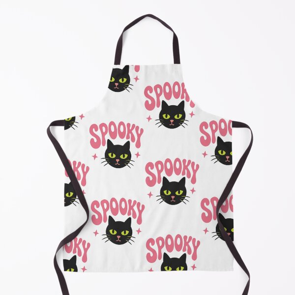 Item preview, Spooky Black Cat Retro Halloween Groovy Aesthetic Design designed and sold by Glotify.