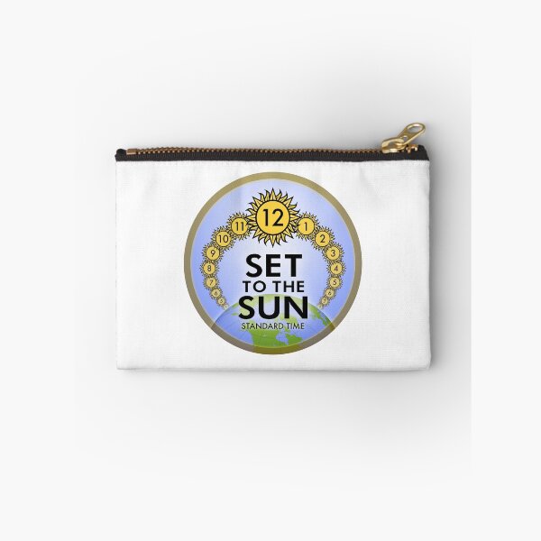 Item preview, “Set to the Sun: Standard Time” Earth Diagram designed and sold by Save Standard Time.