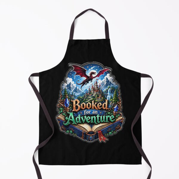 Item preview, Booked for an Adventure Fantasy Book Sticker designed and sold by Sketchlegacy.