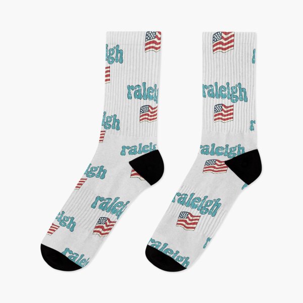 Item preview, Raleigh North Carolina Cute Pastel Skyline designed and sold by HowToCanadian.