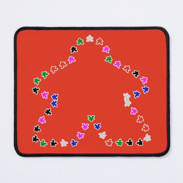 Item preview, Meeple of meeples - white outlines designed and sold by HeathWayPrints.
