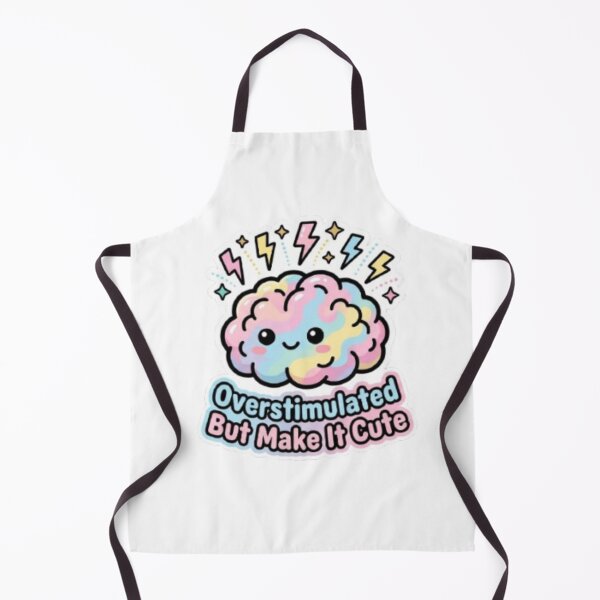 Item preview, OVERSTIMULATED BUT MAKE IT CUTE designed and sold by Larrysamdesign.