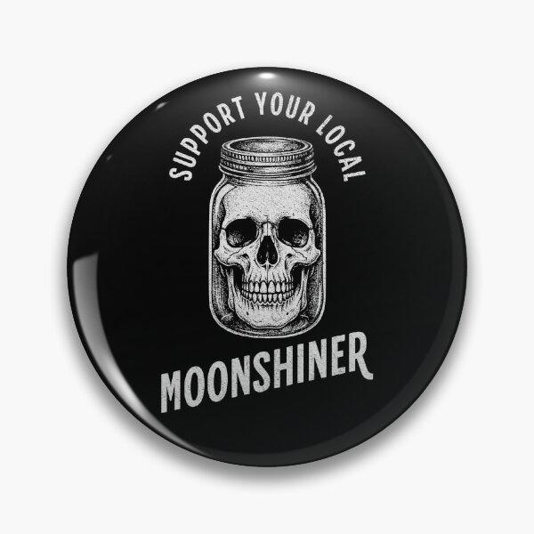 Item preview, Support Your Local Moonshiner Skull Mason Jar designed and sold by d247.