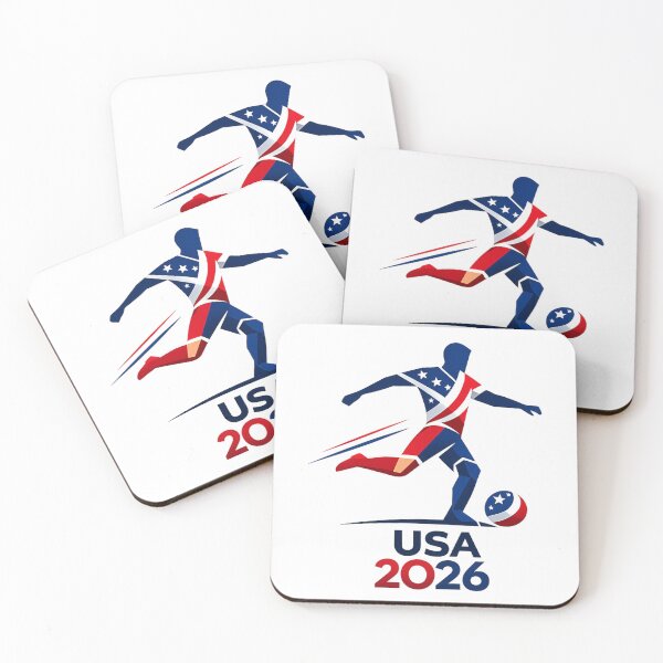 Item preview, USA 2026 Minimalist Football Series Soccer designed and sold by UrbanStatic.