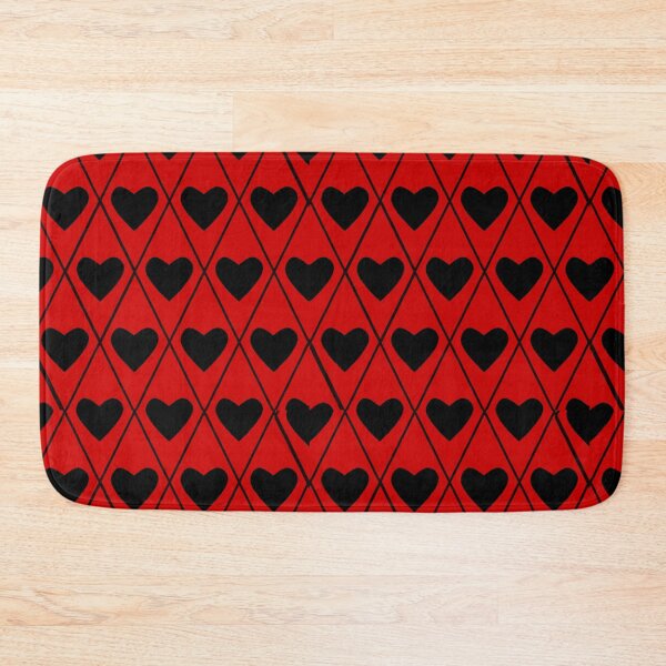 Item preview, Black Heart Argyle Pattern:  Scarlet Sensation designed and sold by Soul Garden Studio.