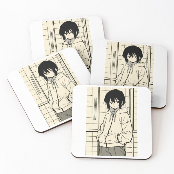 Item preview, Portrait - Character cream hoodie hands pockets designed and sold by AnimeShin.