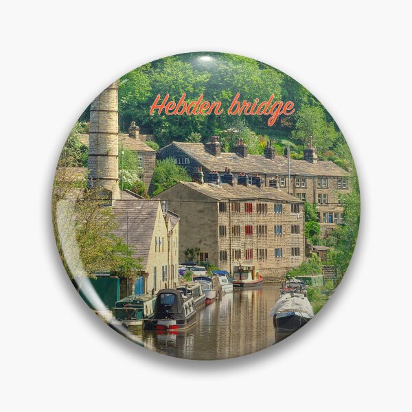 Item preview, Hebden Bridge Canal designed and sold by Alisonchambers2.