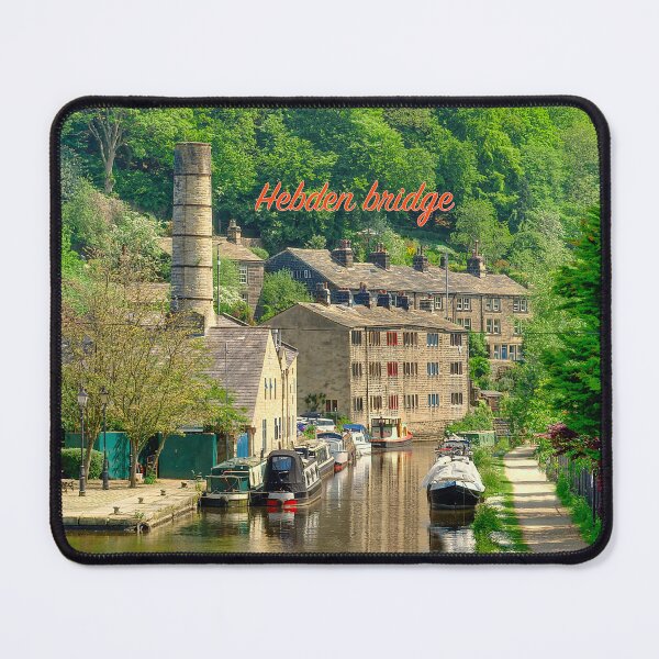 Item preview, Hebden Bridge Canal designed and sold by Alisonchambers2.