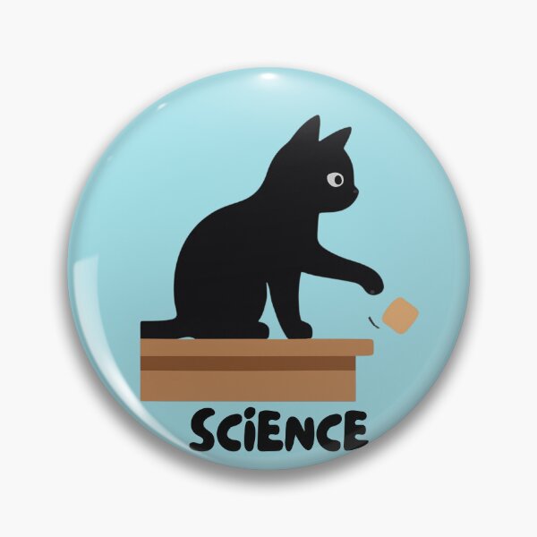 Item preview, Science Black Cat designed and sold by AdicretorDesign.