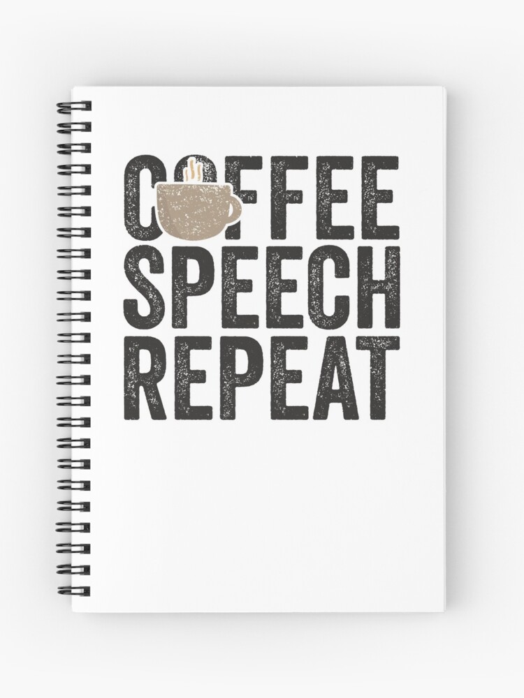 Coffee Speech Repeat Speech Therapist Shirt School Slp Coffee Speech Repeat Speech Therapist Shirt School Slp