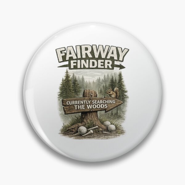 Item preview, Fairway Finder Funny Golf Shirt | Golf Ball in the Woods Humor Design designed and sold by DigiWoosh.