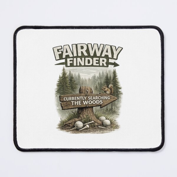 Item preview, Fairway Finder Funny Golf Shirt | Golf Ball in the Woods Humor Design designed and sold by DigiWoosh.
