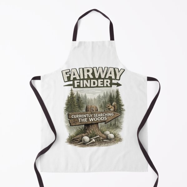 Item preview, Fairway Finder Funny Golf Shirt | Golf Ball in the Woods Humor Design designed and sold by DigiWoosh.