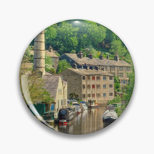 Item preview, Hebden Bridge Rochdale Canal designed and sold by Alisonchambers2.