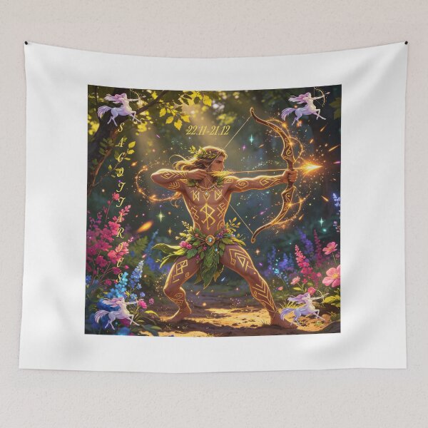 Item preview, Mystical SAGITTARIUS Zodiac  Design designed and sold by wojtas90.