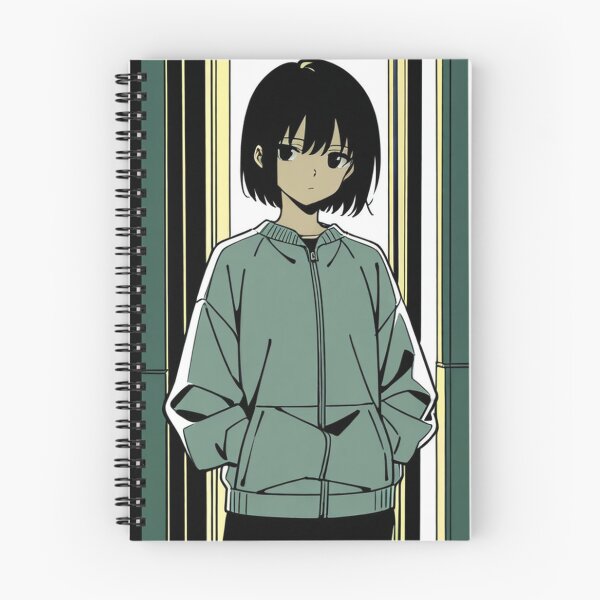 Item preview, Portrait - Character green jacket hands pockets elegant designed and sold by AnimeShin.