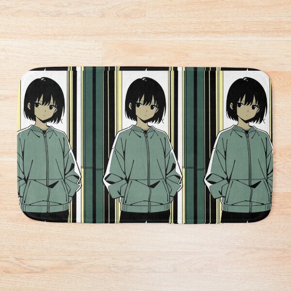 Item preview, Portrait - Character green jacket hands pockets elegant designed and sold by AnimeShin.