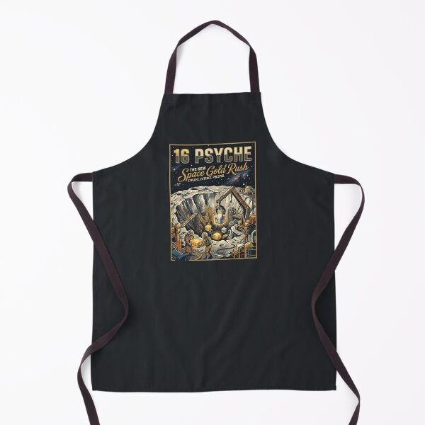 Item preview, 16 Psyche Asteroid Retro NASA Travel Poster Gold Rush designed and sold by RetroRewind Studio.
