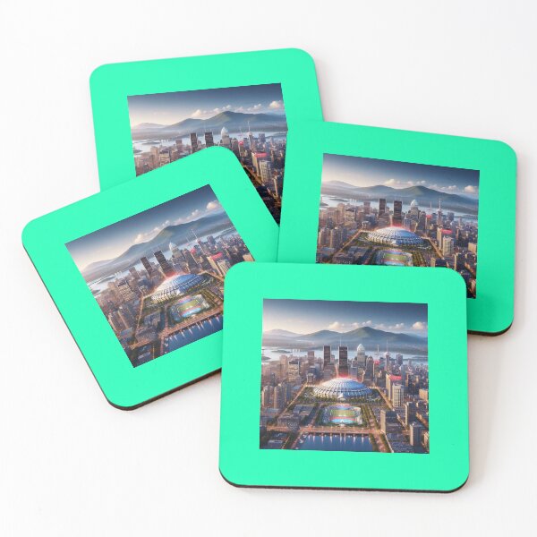 Item preview,  Montreal Icons Stunning 3D Skyline Label   designed and sold by PaintMeWorld.
