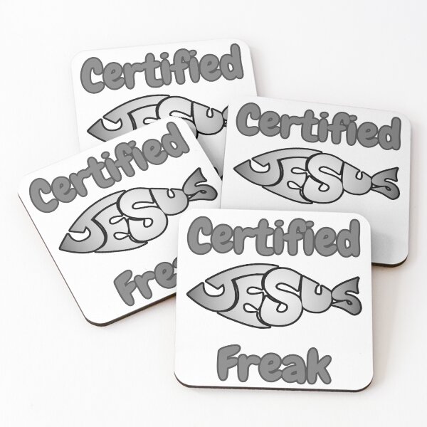 Item preview, Certified Jesus Freak Christian T-Shirt | Retro Faith Design | Jesus Fish Christian Gift designed and sold by JupiterLemons.