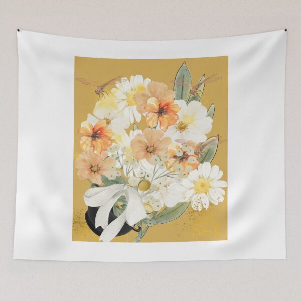 Item preview, Spring florals in pot  designed and sold by Extremeallie.