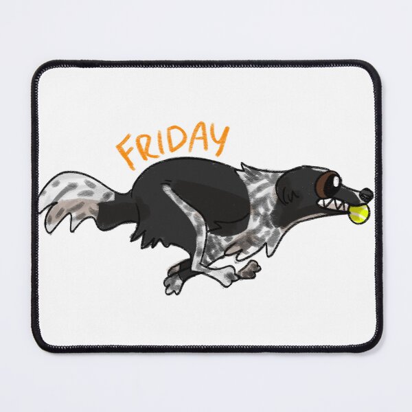 Item preview, Friday designed and sold by Bayley Rowe.