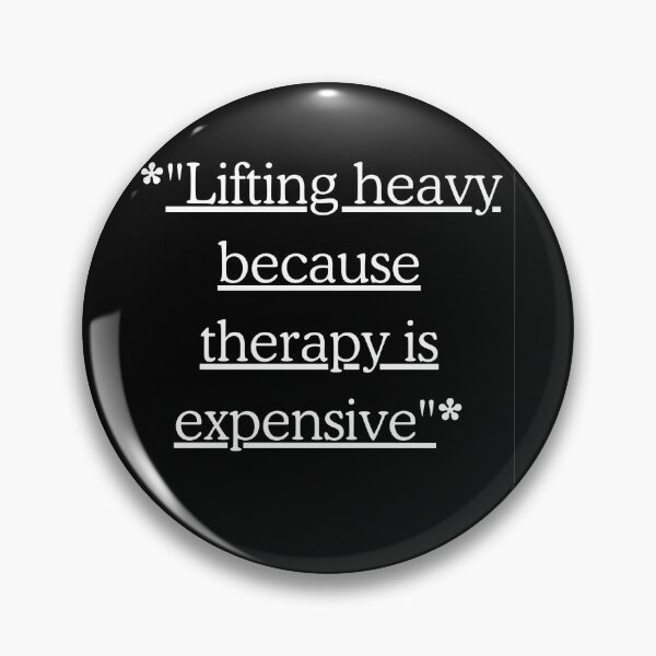 Item preview, Lifting heavy because therapy is expensive | this quote printing for and hard working person  designed and sold by Urban daily essential .