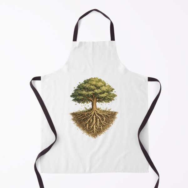 Item preview, Rooted In Progress Tree Roots Growth Mindset Nature Illustration designed and sold by MrDev.