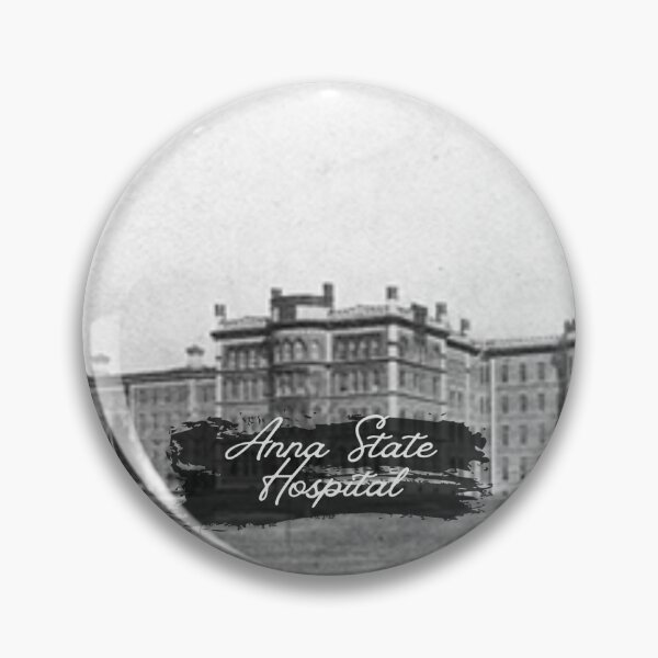 Item preview, Anna State Hospital Cursive Caption designed and sold by GhostlyWorld.