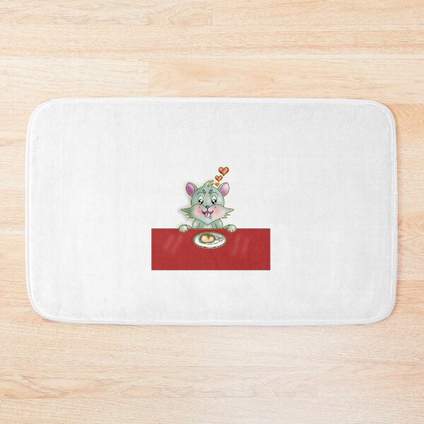 Item preview, Cute Hungry Kawaii Wolf Drooling Over Food designed and sold by BalRaju-Doodles.