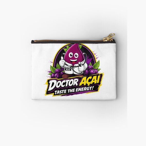 Item preview, Doctor Acai Mascot T-Shirt | Funny Acai Berry Cartoon Character | Healthy Fruit Design designed and sold by IZZO CREATIVE STUDIO.