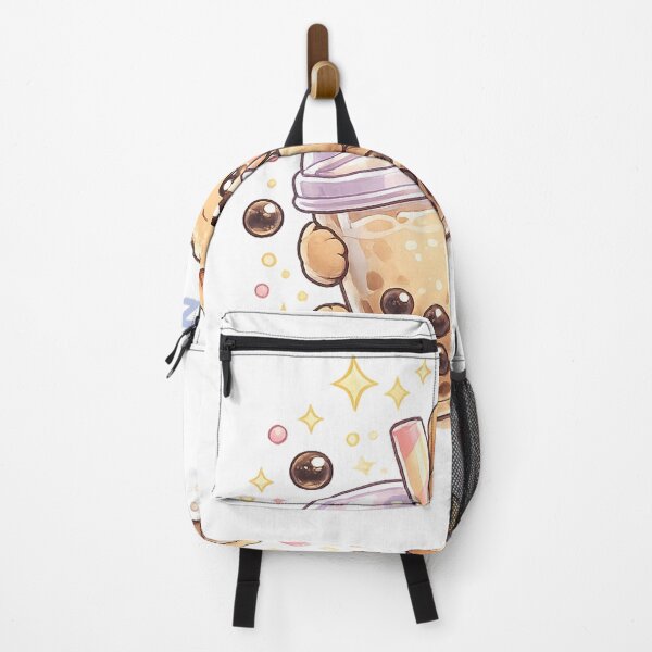 Item preview, Powered By Boba Bear Cute Kawaii Bubble Tea Sticker designed and sold by LandlordsIndia.