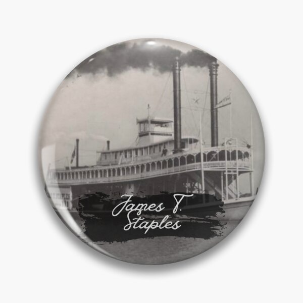 Item preview, James T. Staples Riverboat Cursive Caption designed and sold by GhostlyWorld.