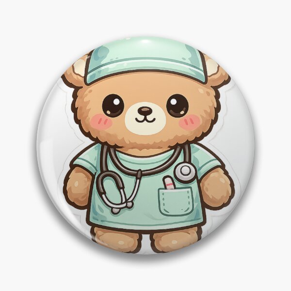 Item preview, Cute little surgeon Teddy Bear✨?? designed and sold by SweetieMedArt.