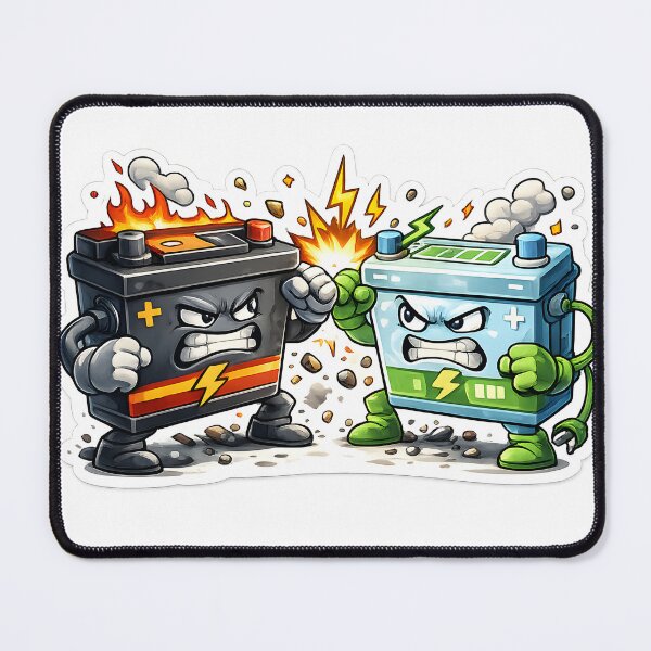 Item preview, Electric vs Gas – The Energy Battle designed and sold by FabricaD.